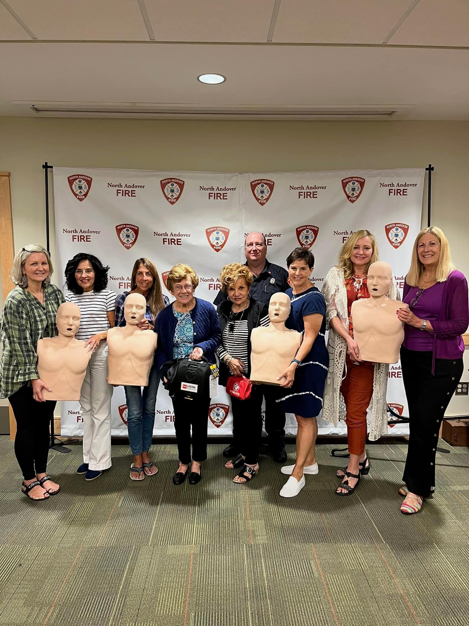 CPR Training with North Andover Fire